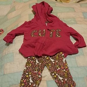 Zero to three outfits